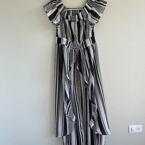 Live 4 Truth Long B&W Kimono | SMALL